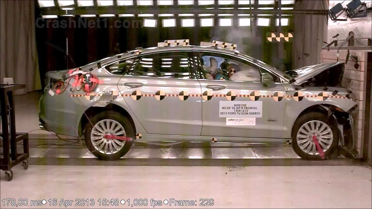 2013 Ford fusion crash test #1