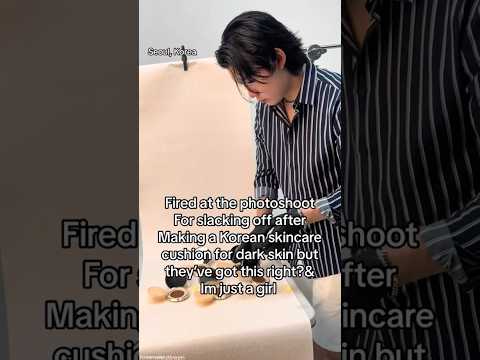 Living in Korea|Fired at the photoshoot while shooting for our inclusive kbeauty cushion