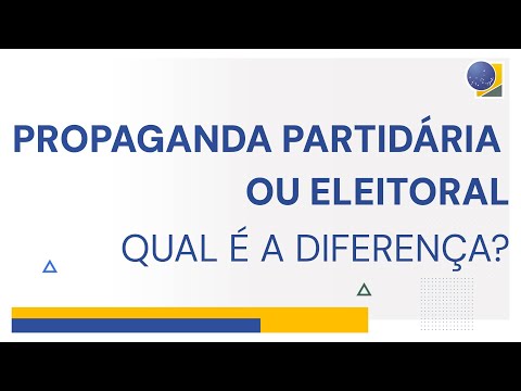 Propaganda partidária ou eleitoral? Saiba a diferença