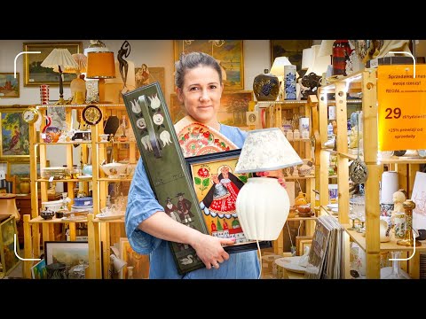 Polowanie na starocie w Warszawie 🕰 Co kupiliśmy na pchlim targu pod dachem? 🏡