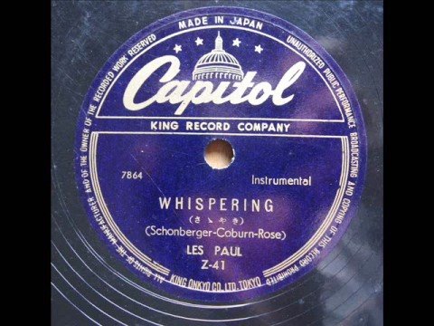Whispering les paul & mary ford #5