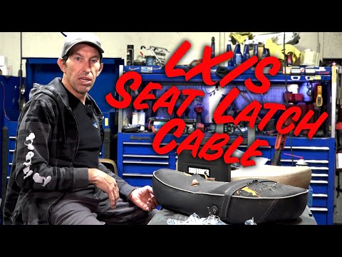 How to Replace the Seat Latch Cable on a Vespa LX or S Seat