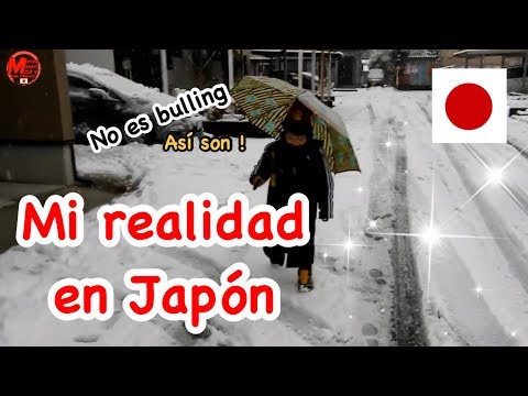 la realidad de Mauro+adaptandonos a conductas de niños Japoneses+ primera nevada