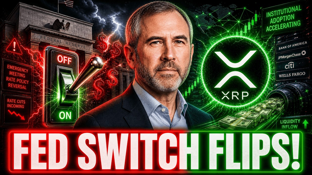 XRP HOLDERS STAY READY! THE FED SWITCH MAY BE ABOUT TO FLIP