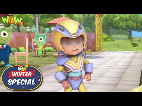 Vir Ko Aaya Gussa | Vir The Robot Boy Winter Special Compilation | 14 | Cartoon for kids