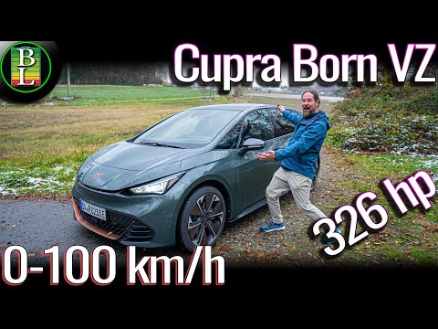 Accelerating the Cupra Born VZ from 0-100 km/h (0-62mph)