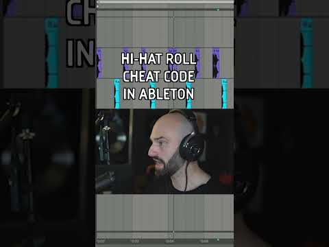 DECAP | Hihat roll cheat code using the Ableton Live drum rack 🥁 #shorts