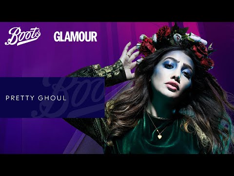 boots.com & Boots Promo Code video: Make-up Tutorial | Halloween Pretty Ghoul | Boots X Glamour | Boots UK