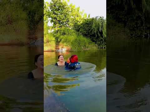 water funny couples #funny #haaha #funnyvideos #comedy #funnyvideo #funnyhusband #kkkk
