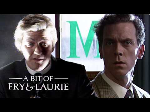 Breaking the fourth wall with Fry and Laurie | A Bit Of Fry and Laurie | BBC Comedy Greats