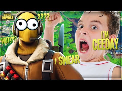 ANGRY KID SAYS HE'S CEEDAY IN PLAYGROUND MODE ON FORTNITE (Funny Fortnite Trolling)