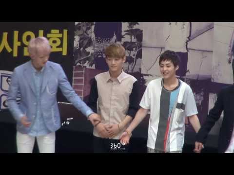 sechen130817 여의도 팬사인회 EXO CHEN (WITH SEHUN)