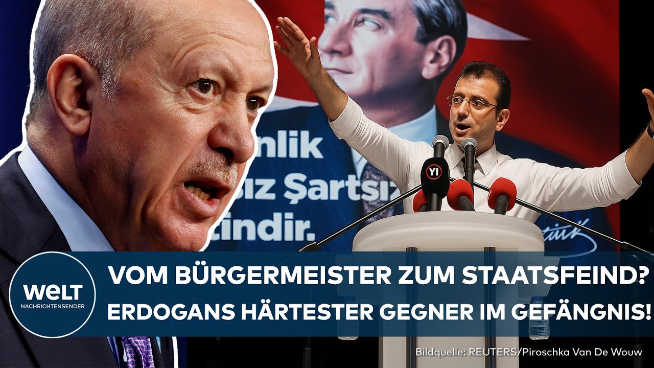 TÜRKEI: Neuer Haftbefehl gegen İmamoğlu – Spionagevorwurf gegen Erdogans größten Rivalen!