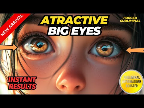 🎧 Attractive Big Eyes! (Subliminal Affirmations Booster)