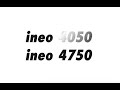 Develop Ineo 4050 4750