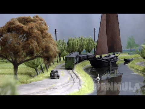 Modelleisenbahn-Meisterwerk der Detailverliebtheit: Diorama De Graafstroom von Vincent de Bode