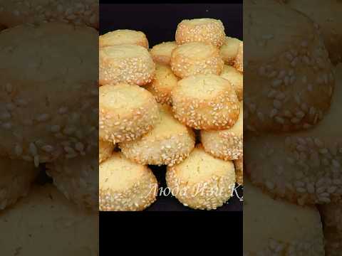 🥯 БЫСТРОЕ ПЕЧЕНЬЕ С КУНЖУТОМ к чаю и к кофе Люда Изи Кук печенье на праздник sesame cookies
