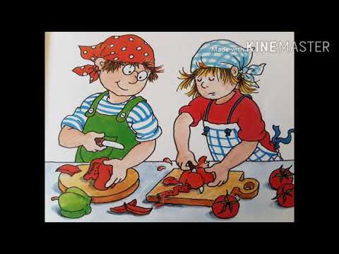 Conni Geschichte vorlesen- Conni backt Pizza