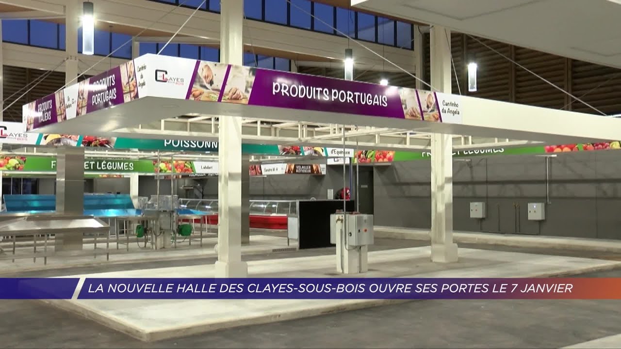 Yvelines | La nouvelle halle des Clayes-sous-Bois ouvre ses portes le 7 janvier