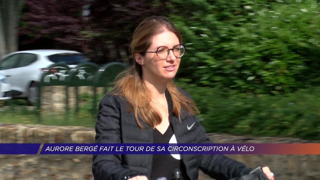 Yvelines | Aurore Bergé fait le tour de sa circonscription à vélo