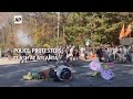 Police and protestors clash at Atlanta training center derided by opponents as Cop City - 01:40 min - News - Video