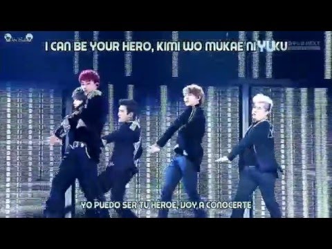Super junior - Hero Live (Sub español + Karaoke)