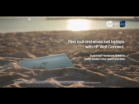 Find, lock, and erase lost laptops with HP Wolf Connect | Work happy
with HP