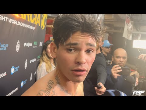 Ryan garcia reacts to missing weight by 3. 2lbs against devin haney
