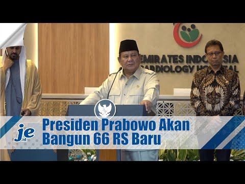 Presiden Prabowo Tegas Akan Bangun 66 Rumah Sakit Baru di Indonesia