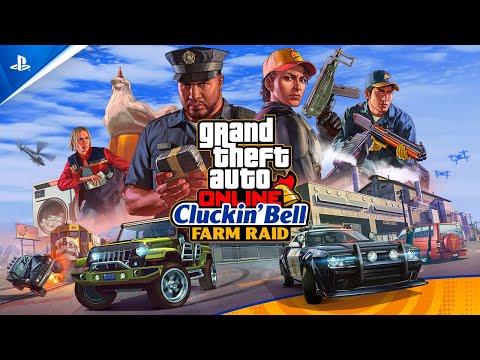 GTA Online - The Cluckin’ Bell Farm Raid Now Available | PS5 & PS4 Games