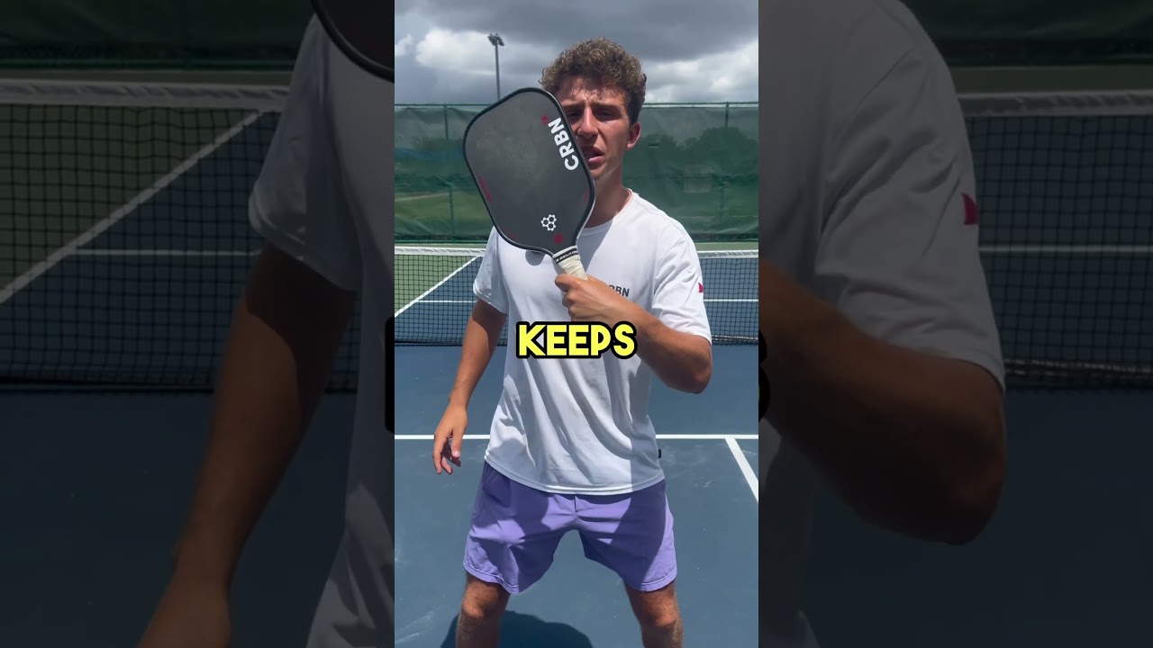 How to handle HARD Drives! 🚘💯 #pickleballtips #pickleball #shorts