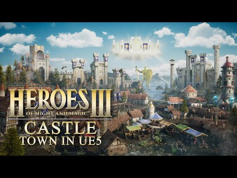 Heroes of Might and Magic III - Castle Town in UE5