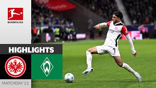 Frankfurt on Place 2 now! | Eintracht Frankfurt — Werder Bremen 1-0 | Highlights | Bundesliga 24/25