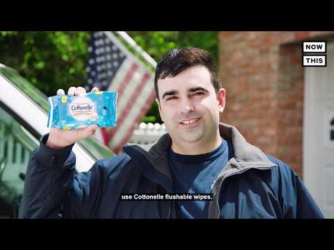Plumber Approved Flushable Wipes from Cottonelle® Brand