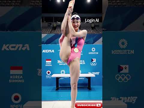 "새로운 역사를 쓰다" 수영 여제의 빛나는 금메달, 영원히 기억될 순간 🏆🌊#short #다이빙 #ailookbook #beautiful