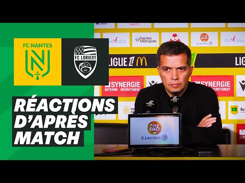 🎥🎙️ [J13] FC Nantes - FC Lorient : la réaction de Luis Castro