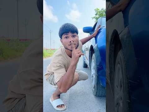 Nafeem ne mere car ka tyre chura leya  #funny #shorts #comedy #shortsfeed #trending