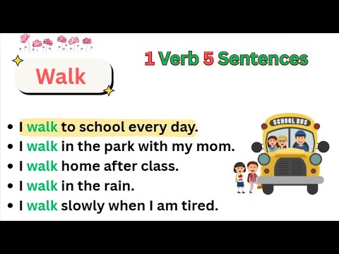 Practice English Naturally – Easy Sentences for Daily Life