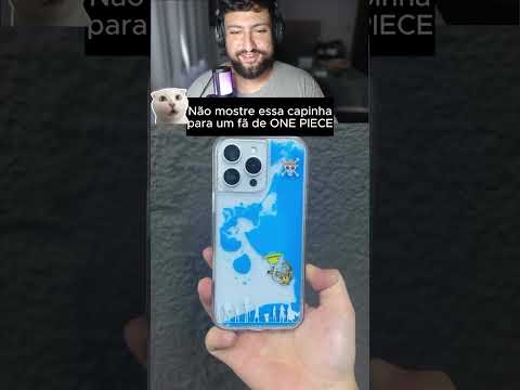 Não mostre essa capinha para um fã de One Piece! ☠️ #anime #onepiece