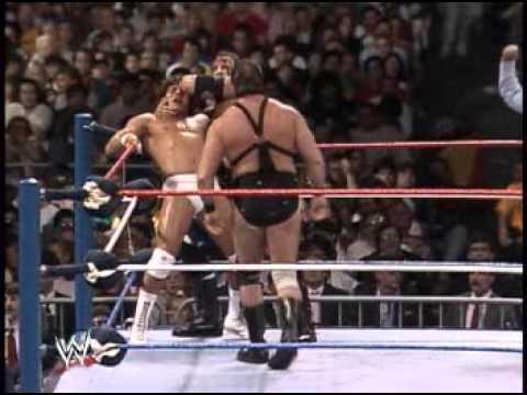 WWF Wrestlemania IV - Demolition Vs Strike Force - YouTube