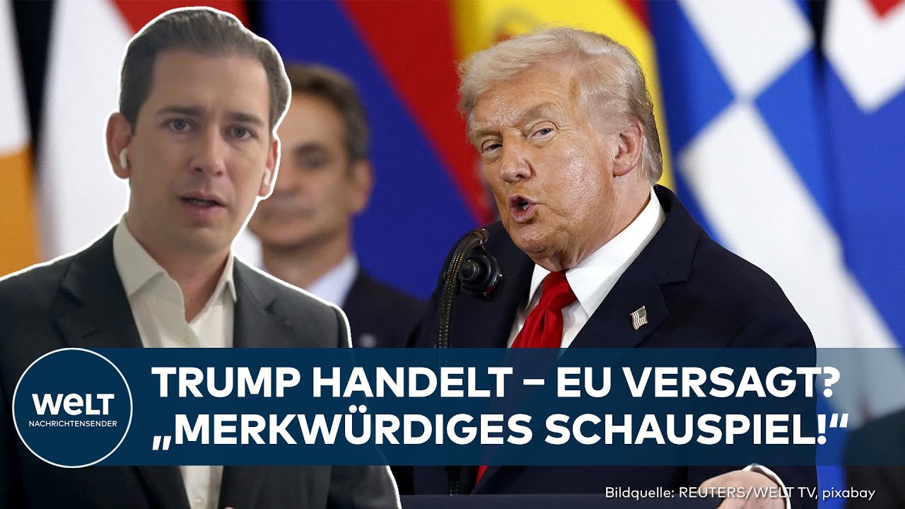 NAHOST: Während Trump vermittelt, schweigt Europa: Ex-Kanzler Kurz mit deutlicher Kritik