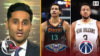 NBA TODAY | Shams BREAKING: New Orleans Pelicans trade veteran CJ McCollum to Washington Wizards