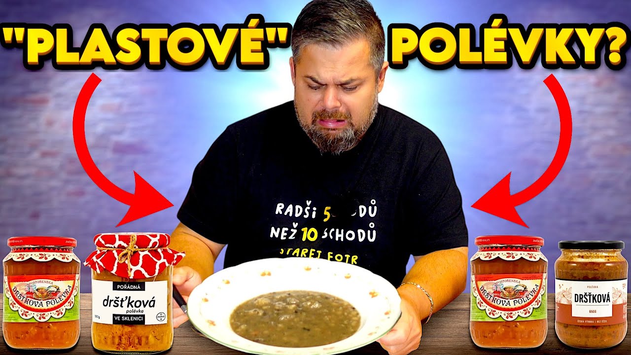 ODPORNÁ polévka za 130Kč? VELKÝ TEST POLÉVEK ze supermarketu!