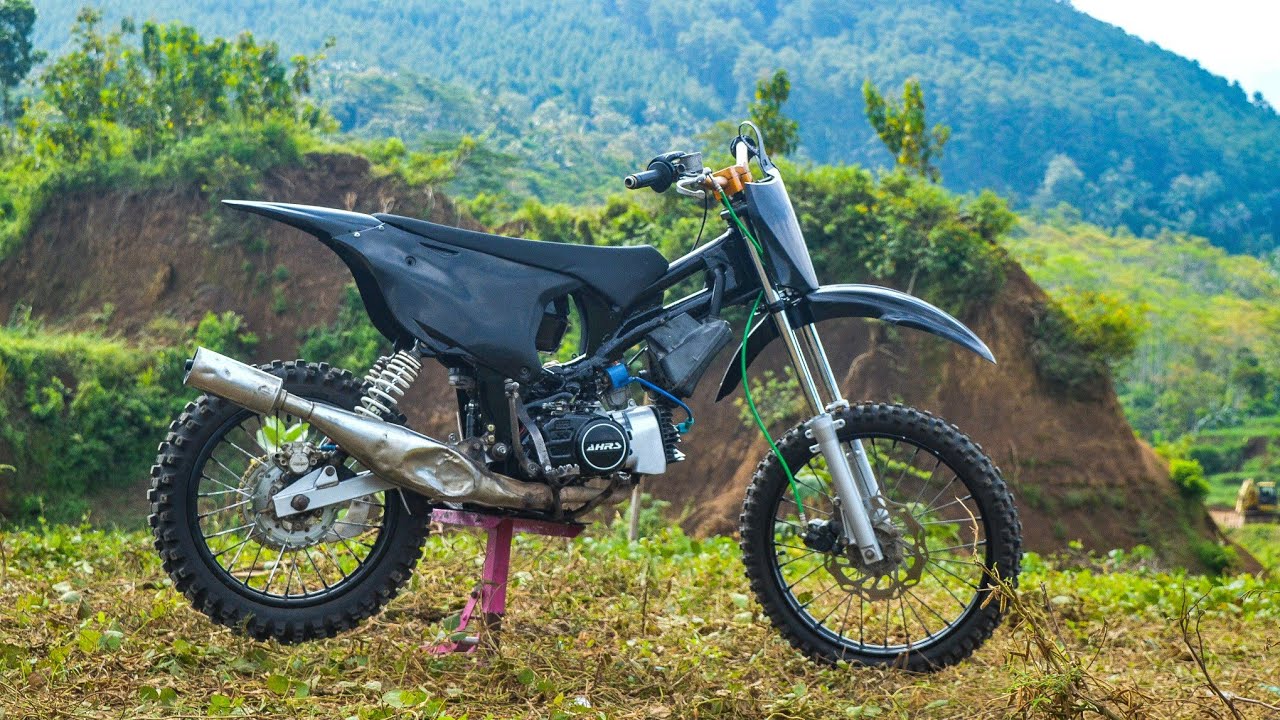 Proses Awal Pembuatan Rangka Trail Bebek Mini Moto Sampai Finishing By GUSTAMA PG