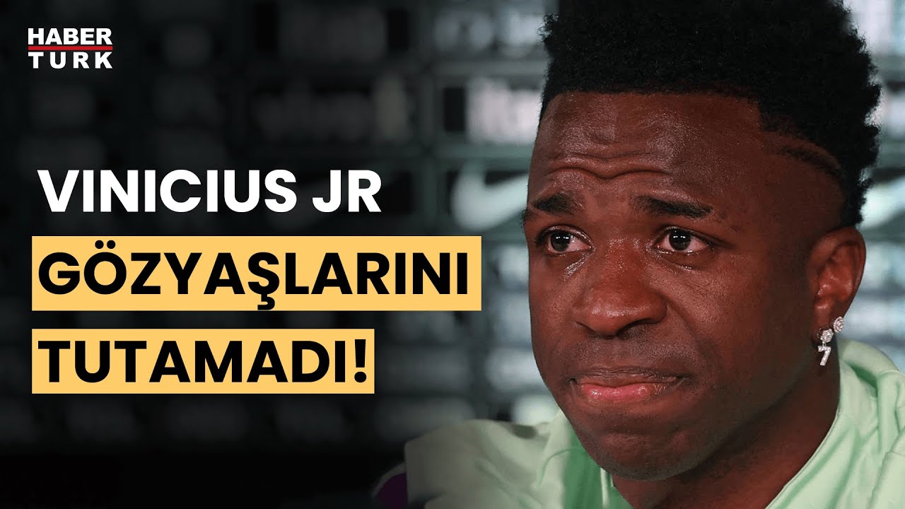 Vinicius gözyaşlarını tutamadı: Siyahi oyuncuların acı çektiğini görmek istemiyorum