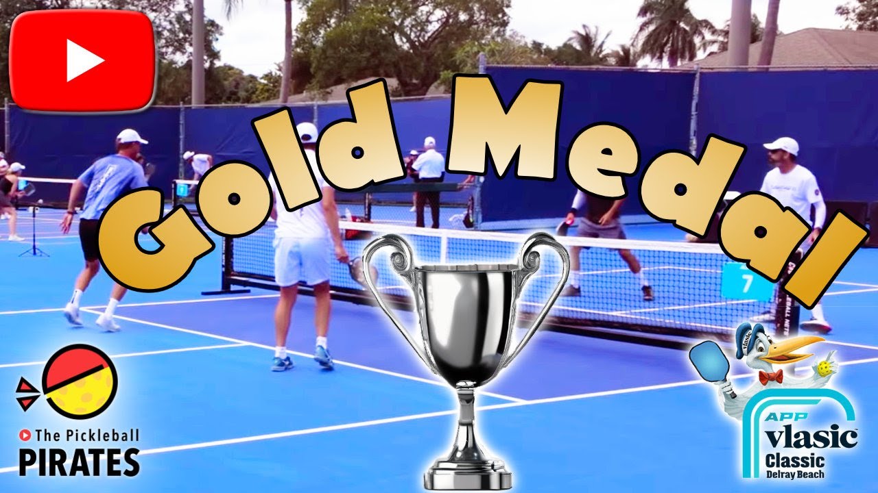 Pickleball APP Tour Delray Beach Champions Pro Gold Medal Match