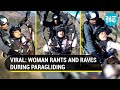 Woman curses her husband during paragliding; video goes viral, breaks the internet