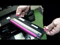 Как работает лазерный  цветной принтер Samsung CLP315