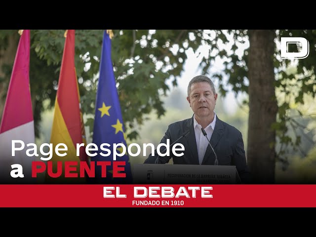 Page responde a Puente: «Algunos tienen más miedo a la crítica que a los chorizos»