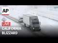LIVE: Blizzard hits Tahoe City, California